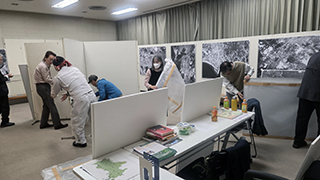 パネル展も最終日